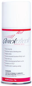 Crown & Bridge Accessories: Quickcheck Red Indicating Spray 75g