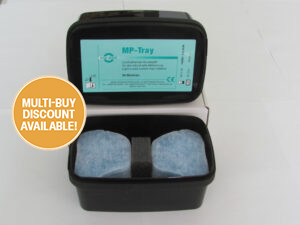 Mega-Physik Light Curing Trays Blue (50 Pack)