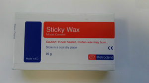 Products: Metrodent Sticky Wax 70g (12 Sticks)