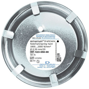 Dentaurum Remanium Wire .5mm Spring Hard SMALL