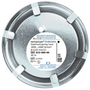 Dentaurum Remanium Wire .6mm Spring Hard SMALL