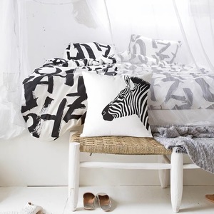Products: Black Lines Throw Pillow