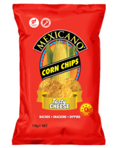 Chips Range: MEXICANO CORN CHIPS