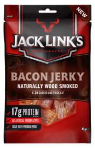 Meat Snacks: JACK LINK'S PORK JERKY 45GM