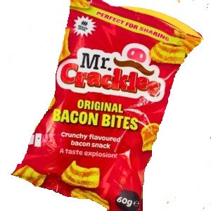 Mr.Crackles Bacon Bites 60gm - 12PK