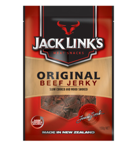 Meat Snacks: JACK LINK'S BEEF JERKY 150GM