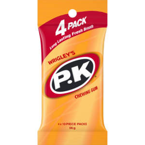 Gums Mints: P.K 56GM - 4 PK