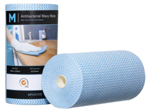 Consumables: ANTIBACTERIAL WAVY WIPES - 1PK