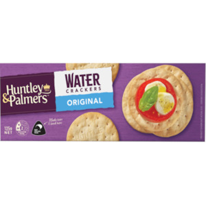HUNTLY & PALMERS CRACKERS RANGE