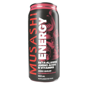 Water: MUSASHI ENERGY DRINK