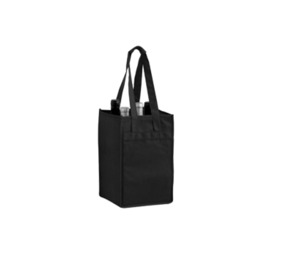 Bags: REUSABLE PLAIN BLACK BAG