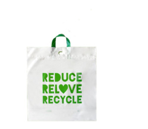 Bags: ECO PLASTIC BAGS - MEDIUM SIZE 100PC - 1PK