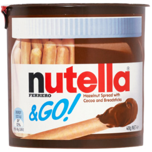 Grocery Range: NUTELLA & GO 48GM - 24PK