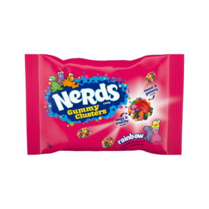 Chocolate: NERDS GUMMY CLUSTERS RANGE