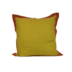 Euro Pillows: Euro Pillow Cover - 60 x 60cm Citrine and Carnelian