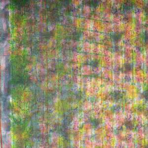 Bedlinen 1: Half Kantha Doha Quilt - Jaipur Jewel / Blue Iris One-of-a-Kind Q.BI 106
