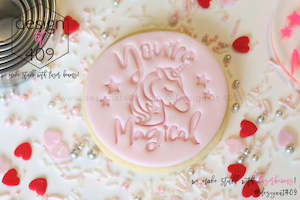 Love Valentines Day: You're Magical Acrylic Embosser Stamp