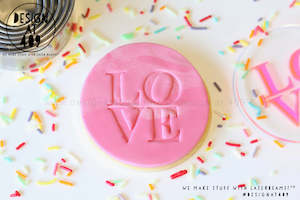 Love 4 Acrylic Embosser Stamp