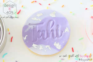 Te Reo Maori: Tahi 2 Acrylic Embosser Stamp