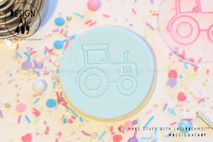 Silhouette Stamps: Tractor Acrylic Embosser Stamp