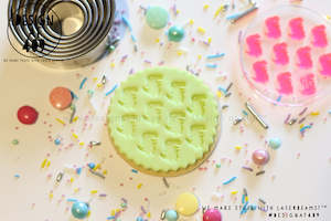 Unicorn Mermaid Sea Stamps: T Rex's Acrylic Embosser Stamp