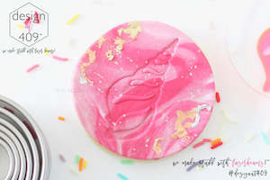 Unicorn Mermaid Sea Stamps: Shell 2 Acrylic Embosser Stamp