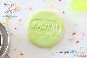 Rawrr! Acrylic Embosser Stamp