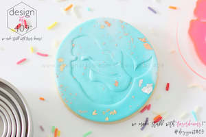 Mermaid 1 Acrylic Embosser Stamp