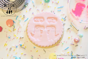 Hug Me I'm Trying T Rex's Acrylic Embosser Stamp