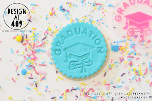 Graduation 2 Acrylic Embosser Stamp