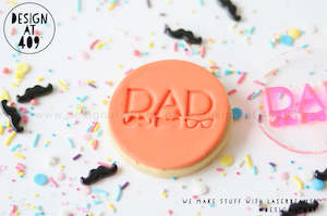 Fathers Day Stamps: Dad With Elements Acrylic Embosser Stamp