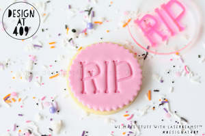 Halloween Stamps: RIP Acrylic Embosser Stamp