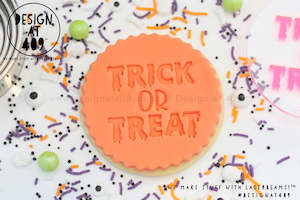 Halloween Stamps: Trick Or Treat 2 Acrylic Embosser Stamp