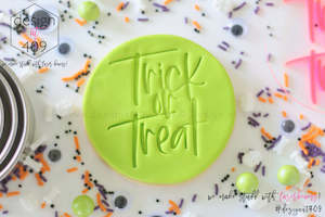 Halloween Stamps: Trick Or Treat 1 Acrylic Embosser Stamp