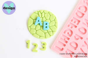 Cake Decorating: Letter And Number Mould