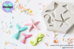 Cake Decorating: Mermaid Tail Sea Mould