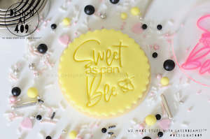 Sweet As Can Bee 1 Acrylic Embosser Stamp