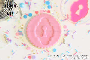 Keyhole Acrylic Embosser Stamp