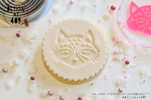 Scandi Boho Stamps: Raccoon Acrylic Embosser Stamp