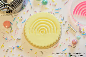 Scandi Boho Stamps: Rainbow #6 Acrylic Embosser Stamp