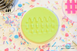 On The Farm Stamps: Picket Fence Acrylic Embosser Stamp