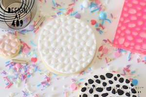 Pattern Background Stamps: Large Dalmatian Pattern Acrylic Embosser Stamp