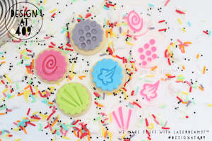 Mini Comic Book Elements Set 2 Acrylic Embosser Stamp