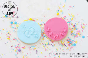 Baby Set Acrylic Stencil Stamps