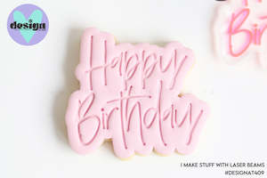 Happy Birthday Stamp & Cutter 2