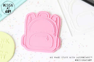 Back Pack / School Bag Raised Stamp & Cutter