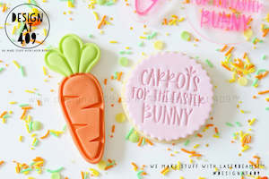 Easter Stamps Cutters: Carrots For The Easter Bunny Stamp & Cutter Set