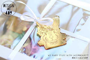 Happy Easter / Floral Bunny / Ngā Mihi o te Aranga Gift Tags