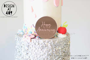 Celebration Cake Dots: Happy Anniversary Large / Celebration Cake Dots