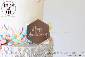 Celebration Cake Dots: Happy Anniversary Small / Celebration Cake Dots
